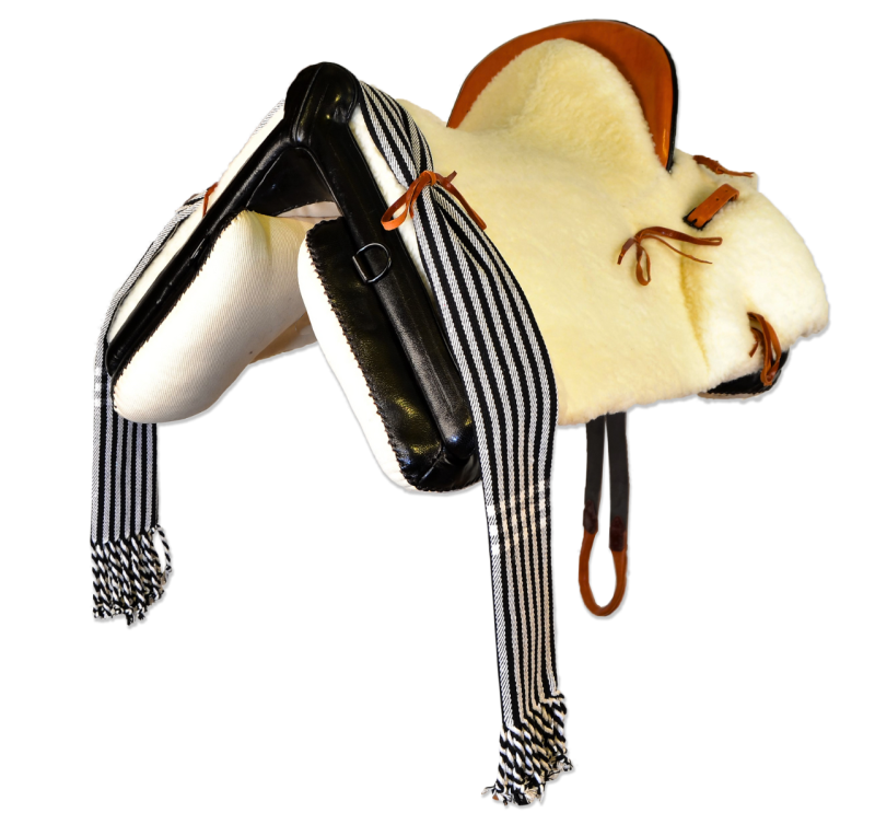 Silla de montar vaquera 'Initium' | Negra