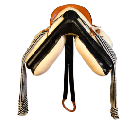 Silla de montar vaquera 'Initium' | Negra