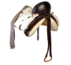 Silla de montar vaquera 'Initium' | Chocolate