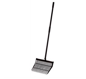 Horca rastrillo de PVC con mango Hippotonic