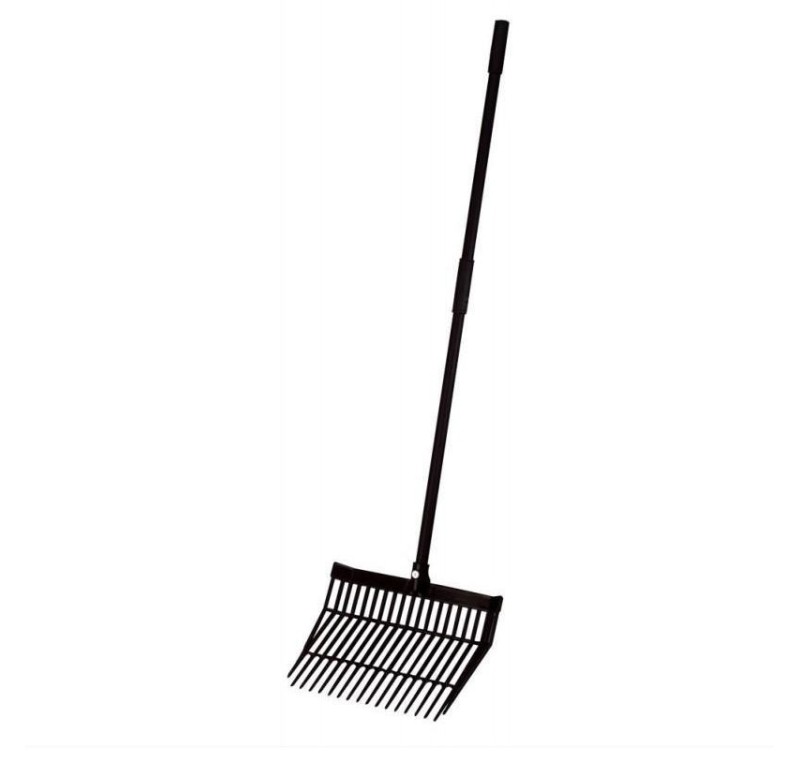 Horca rastrillo de PVC con mango Hippotonic