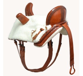 Silla de montar amazonas 'Los Nietos' | Modelo 'Centenaria' | Moteada Avellana