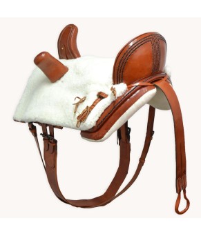 Silla de montar amazonas 'Los Nietos' | Modelo 'Centenaria' | Moteada Avellana