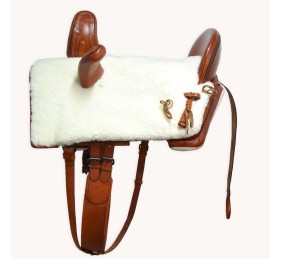 Silla de montar amazonas 'Los Nietos' | Modelo 'Centenaria' | Moteada Avellana