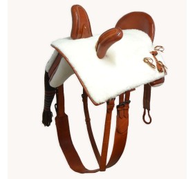 Silla de montar amazonas 'Los Nietos' | Modelo 'Centenaria' | Moteada Avellana