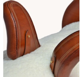 Silla de montar amazonas 'Los Nietos' | Modelo 'Centenaria' | Moteada Avellana