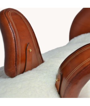 Silla de montar amazonas 'Los Nietos' | Modelo 'Centenaria' | Moteada Avellana