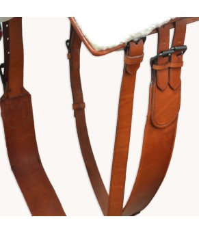 Silla de montar amazonas 'Los Nietos' | Modelo 'Centenaria' | Moteada Avellana