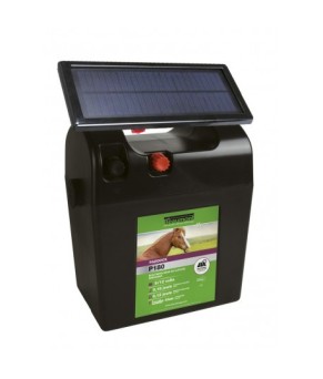 Pastor con pila Paddock P180 + 2,5 W panel solar