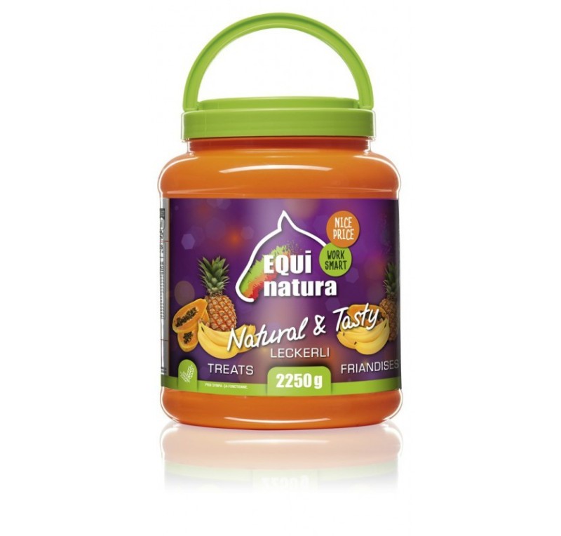 Golosinas naturales para caballo | Papaya, plátano y piña