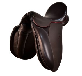 Silla inglesa doma Premium 'Neuss' | Marrón