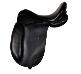 Pack silla de montar inglesa doma | Modelo 'Neuss' | Negra