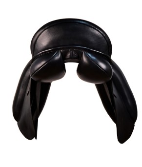 Pack silla de montar inglesa doma | Modelo 'Neuss' | Negra