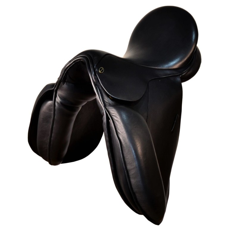 Silla inglesa doma Premium 'Neuss' | Negro