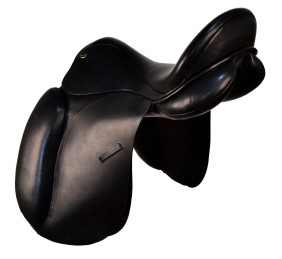 Silla inglesa doma Premium 'Neuss' | Negro