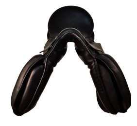 Silla inglesa doma Premium 'Neuss' | Negro