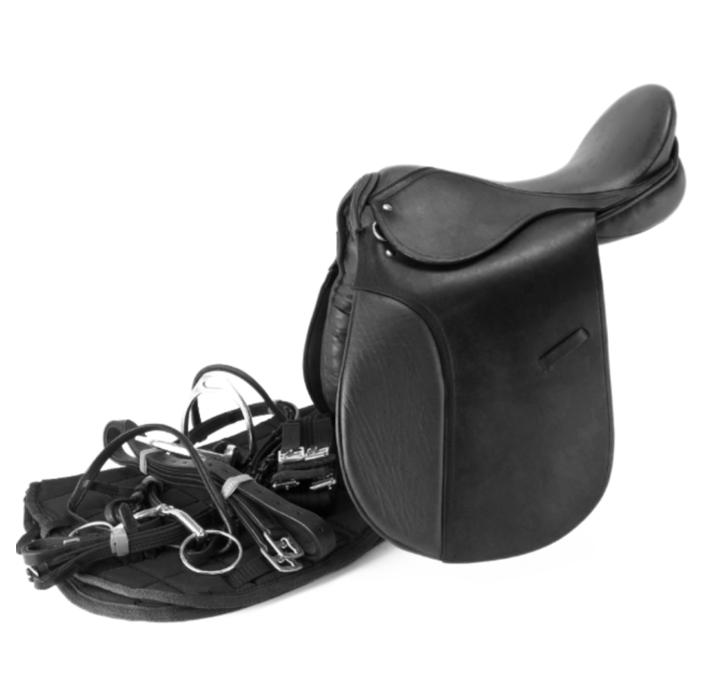 Kit silla de montar inglesa uso general | Varios colores