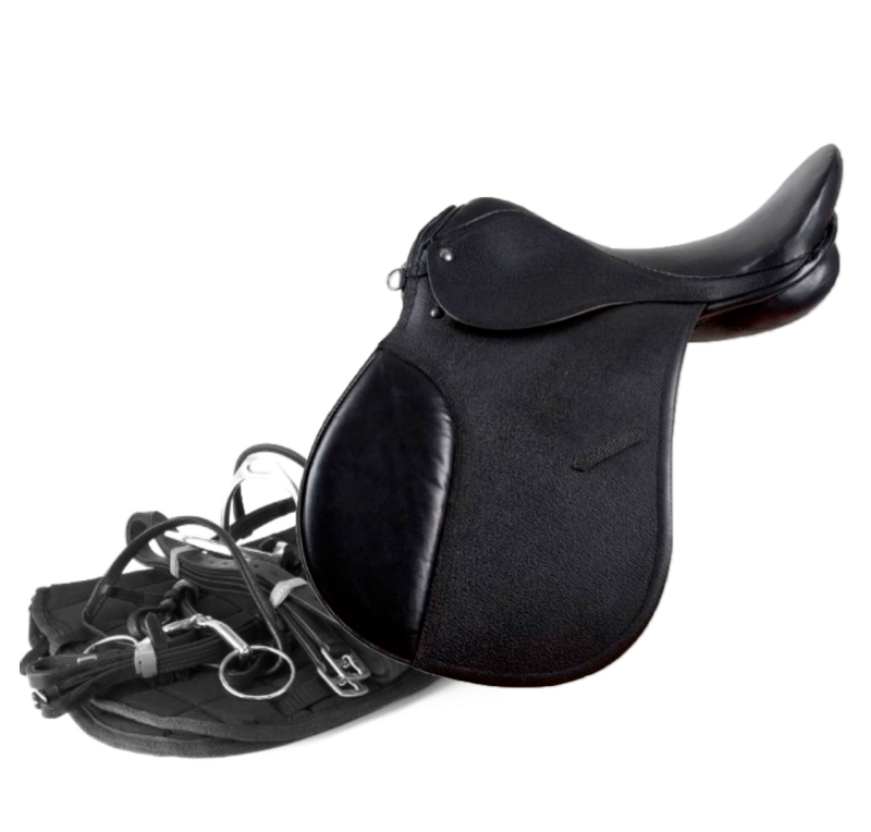 Kit silla de montar inglesa uso general | Completa