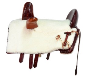 Silla de montar amazonas 'Los Nietos' | Modelo Centenaria | Chocolate