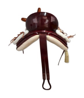 Silla de montar amazonas 'Los Nietos' | Modelo Centenaria | Chocolate