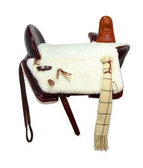 Silla de montar amazonas 'Los Nietos' | Modelo Centenaria | Chocolate