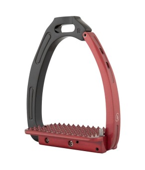 Estribos de seguridad Lavarone | Negro - Rojo