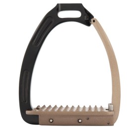 Estribos de seguridad Lavarone | Negro - Marrón