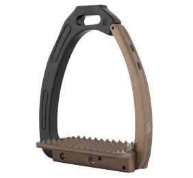 Estribos de seguridad Lavarone | Negro - Marrón