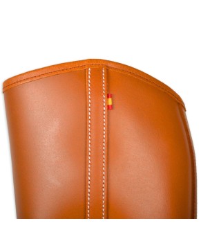 Bota serraje 'Los Nietos' 1922 | Piso suela | Natural