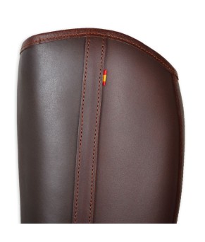 Bota serraje 1804 'Los Nietos' | Piso suela | Castaña