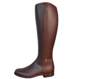 Bota serraje 1804 'Los Nietos' | Piso suela | Castaña