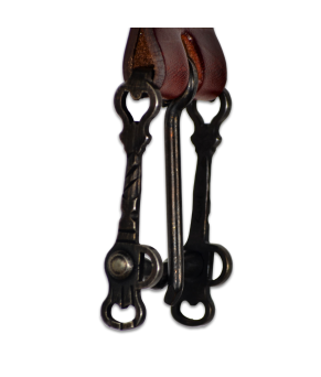 Cinturón hebilla bocado vaquero 'Los Nietos'