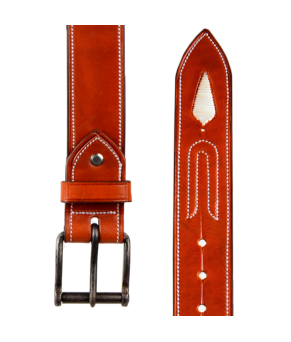 Cinturón de cuero 'Los Nietos' | Piña Blanca | Varios colores