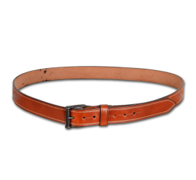 Cinturón de cuero Los Nietos hecho a mano costuras