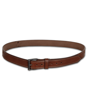 Cinturón de cuero Los Nietos hecho a mano costuras