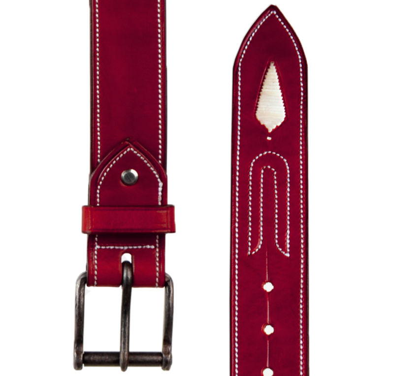 Cinturón de cuero 'Los Nietos' | Piña Blanca | Varios colores