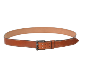 Cinturón de cuero 'Los Nietos' hecho a mano costuras | Doble Pincho