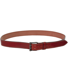 Cinturón de cuero 'Los Nietos' hecho a mano costuras | Doble Pincho