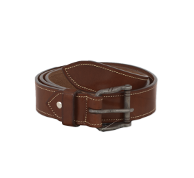 Cinturón de cuero Los Nietos hecho a mano costuras