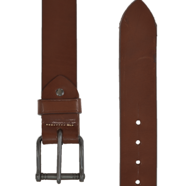 Cinturón Cuero Hecho a Mano Liso Los Nietos