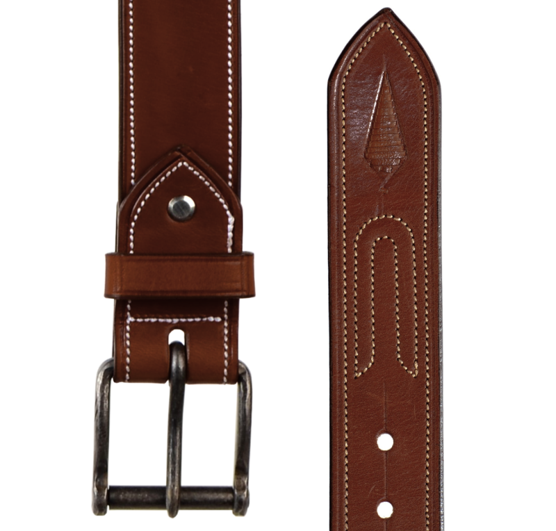 Cinturón de cuero 'Los Nietos' hecho a mano | Piña de Cuero