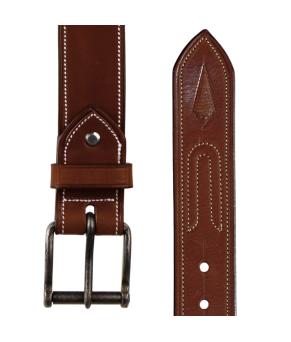 Cinturón de cuero 'Los Nietos' hecho a mano | Piña de Cuero