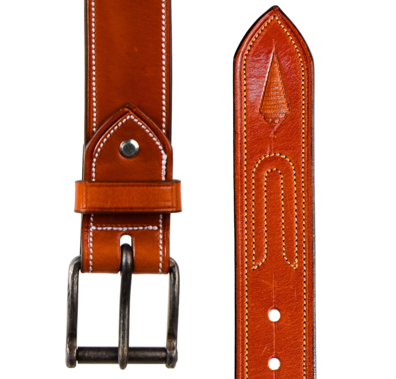 Cinturón de cuero 'Los Nietos' hecho a mano | Piña de Cuero