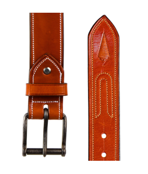 Cinturón de cuero 'Los Nietos' hecho a mano | Piña de Cuero