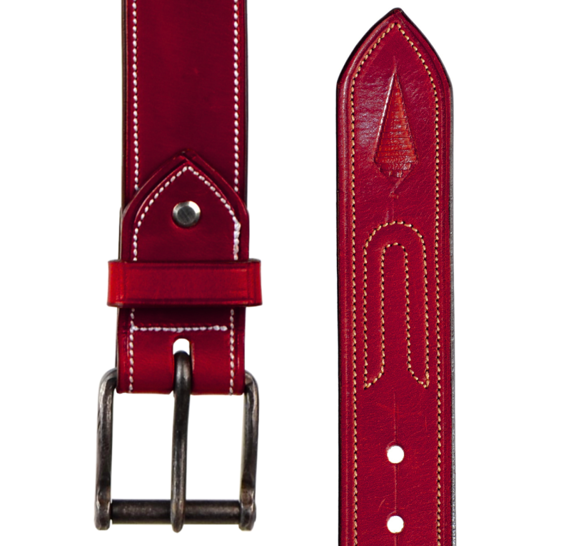 Cinturón de cuero 'Los Nietos' hecho a mano | Piña de Cuero