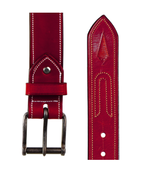 Cinturón de cuero 'Los Nietos' hecho a mano | Piña de Cuero