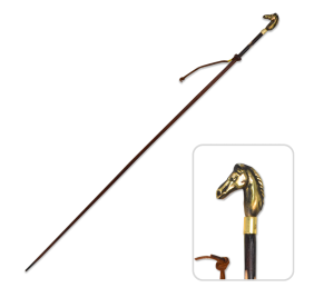 Fusta de junco con caballo F18