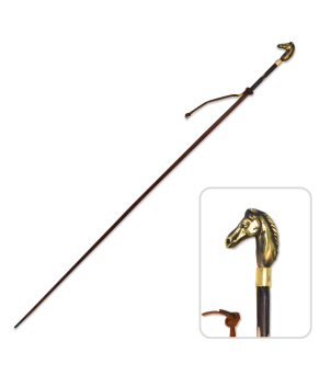 Fusta de junco con caballo F18