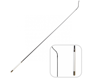 Fusta de doma puño blanco 'Los Nietos Dressage' | 120 cm