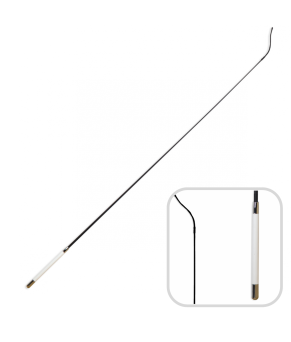 Fusta de doma puño blanco 'Los Nietos Dressage' | 120 cm